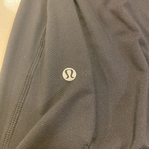 Black Lululemon Strappy Tank w/ built in bra - Picture 4 of 6